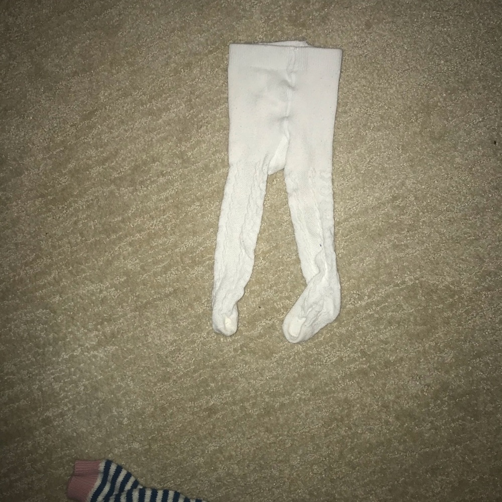 Mayoral tights 3-6 months ecru